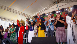 Plenária com autoridades indígenas destaca a importância de ocupar novos espaços