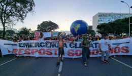  Movimento indígena decreta emergência climática no país